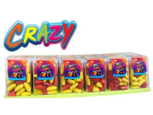 Crazy Gum product packaging