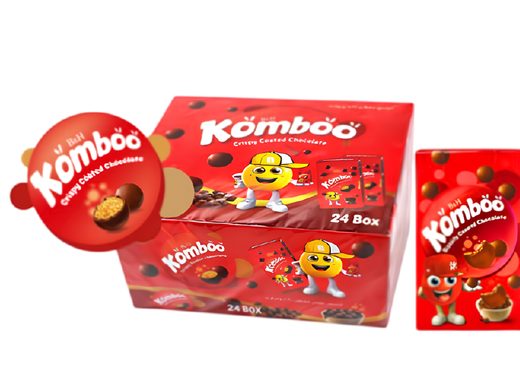 Komboo Crispy product packaging
