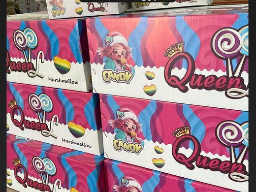 Queen L Marshmallow product packaging